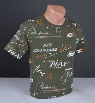 Чоловіча футболка Mastiff хакі Туреччина 4656 L 4656 фото